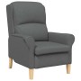 sillón Gris oscuro 76 x 94 x 102 cm tela en Sillones | Comprar online en Foru.es