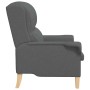 sillón Gris oscuro 76 x 94 x 102 cm tela en Sillones | Comprar online en Foru.es