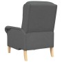 sillón Gris oscuro 76 x 94 x 102 cm tela en Sillones | Comprar online en Foru.es