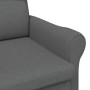 sillón Gris oscuro 76 x 94 x 102 cm tela en Sillones | Comprar online en Foru.es