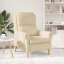 sillón Crema 76 x 94 x 102 cm tela en Sillones | Comprar online en Foru.es