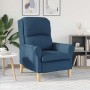 sillón Azul 76 x 94 x 102 cm tela en Sillones | Comprar online en Foru.es