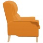 sillón Amarillo oscuro 76 x 94 x 102 cm tela en Sillones | Comprar online en Foru.es