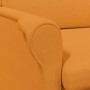 sillón Amarillo oscuro 76 x 94 x 102 cm tela en Sillones | Comprar online en Foru.es