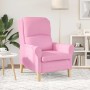 sillón Rosa 76 x 94 x 102 cm tela en Sillones | Comprar online en Foru.es