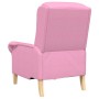 sillón Rosa 76 x 94 x 102 cm tela en Sillones | Comprar online en Foru.es