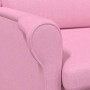 sillón Rosa 76 x 94 x 102 cm tela en Sillones | Comprar online en Foru.es