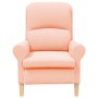 sillón Rosa 76 x 94 x 102 cm Tela Sharpa en Sillones | Comprar online en Foru.es