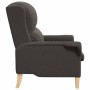 sillón Gris oscuro 76 x 94 x 102 cm Tela Sharpa en Sillones | Comprar online en Foru.es