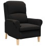 sillón Negro 76 x 94 x 102 cm Tela Sharpa en Sillones | Comprar online en Foru.es
