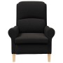 sillón Negro 76 x 94 x 102 cm Tela Sharpa en Sillones | Comprar online en Foru.es