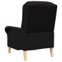 sillón Negro 76 x 94 x 102 cm Tela Sharpa en Sillones | Comprar online en Foru.es