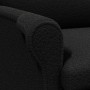 sillón Negro 76 x 94 x 102 cm Tela Sharpa en Sillones | Comprar online en Foru.es