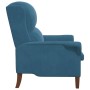 sillón Azul 76 x 94 x 102 cm Terciopelo en Sillones | Comprar online en Foru.es