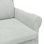 sillón Gris claro 76 x 94 x 102 cm Terciopelo en Sillones | Comprar online en Foru.es