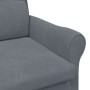 sillón Gris oscuro 76 x 94 x 102 cm Terciopelo en Sillones | Comprar online en Foru.es