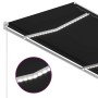 Toldo manual retráctil con LED antracita 300x250 cm en Toldos | Comprar online en Foru.es
