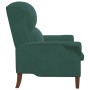 sillón Verde oscuro 76 x 94 x 102 cm Terciopelo en Sillones | Comprar online en Foru.es