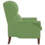 sillón Verde claro 76 x 94 x 102 cm Terciopelo en Sillones | Comprar online en Foru.es