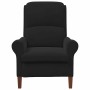 sillón Negro 76 x 94 x 102 cm Terciopelo en Sillones | Comprar online en Foru.es