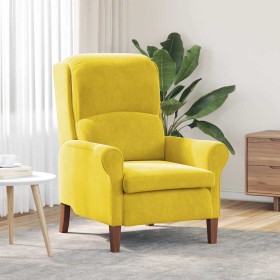 sillón Amarillo 76 x 94 x 102 cm Terciopelo en Sillones | Comprar online en Foru.es