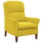 sillón Amarillo 76 x 94 x 102 cm Terciopelo en Sillones | Comprar online en Foru.es