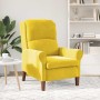 sillón Amarillo 76 x 94 x 102 cm Terciopelo en Sillones | Comprar online en Foru.es