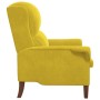 sillón Amarillo 76 x 94 x 102 cm Terciopelo en Sillones | Comprar online en Foru.es