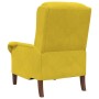 sillón Amarillo 76 x 94 x 102 cm Terciopelo en Sillones | Comprar online en Foru.es