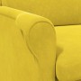 sillón Amarillo 76 x 94 x 102 cm Terciopelo en Sillones | Comprar online en Foru.es