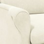 sillón Crema 76 x 94 x 102 cm Terciopelo en Sillones | Comprar online en Foru.es