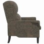 sillón Gris oscuro 76 x 94 x 102 cm Cuero sintético en Sillones | Comprar online en Foru.es