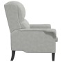 sillón Gris claro 76 x 94 x 102 cm Microfibra en Sillones | Comprar online en Foru.es