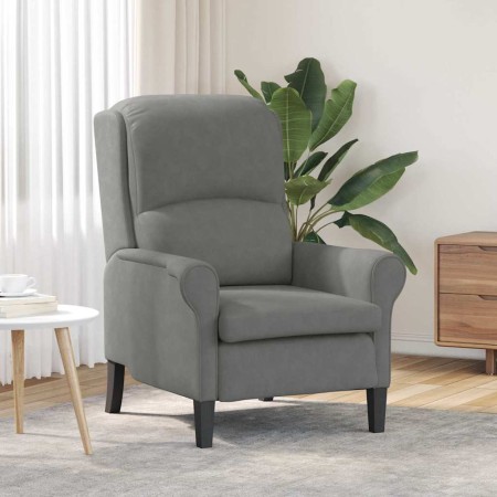 sillón Gris oscuro 76 x 94 x 102 cm Microfibra en Sillones | Comprar online en Foru.es