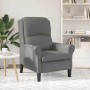 sillón Gris oscuro 76 x 94 x 102 cm Microfibra en Sillones | Comprar online en Foru.es