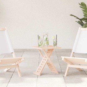 Mesa de Café Marrón 33 x 33 x 40,5 cm Madera de Nogal Sólido en Mesas de centro | Comprar online en Foru.es