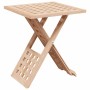 Mesa de Café Marrón 33 x 33 x 40,5 cm Madera de Nogal Sólido en Mesas de centro | Comprar online en Foru.es