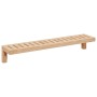 Estante Colgante de Pared Natural 62 x 10 x 12,5 cm en Estanterías | Comprar online en Foru.es