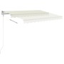 Toldo retráctil automático crema 300x250 cm en Toldos | Comprar online en Foru.es