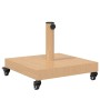 Base para sombrilla Madera clara 45 x 45 x 31,5 cm en Bases para sombrillas | Comprar online en Foru.es