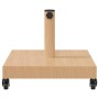 Base para sombrilla Madera clara 45 x 45 x 31,5 cm en Bases para sombrillas | Comprar online en Foru.es