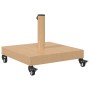 Base para sombrilla Madera clara 45 x 45 x 31,5 cm en Bases para sombrillas | Comprar online en Foru.es
