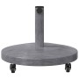 Base para sombrilla Aspecto de Madera Gris Oscuro en Bases para sombrillas | Comprar online en Foru.es