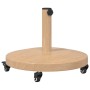 Base para sombrilla Madera clara 48 x 48 x 32 cm en Bases para sombrillas | Comprar online en Foru.es