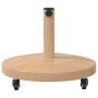Base para sombrilla Madera clara 48 x 48 x 32 cm en Bases para sombrillas | Comprar online en Foru.es