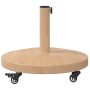 Base para sombrilla Madera clara 48 x 48 x 32 cm en Bases para sombrillas | Comprar online en Foru.es