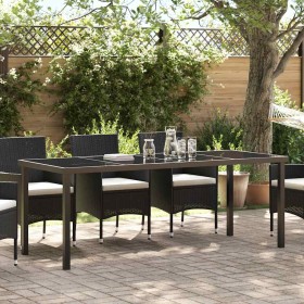 Mesa de Jardín Negro 200 x 80 x 73 cm Metal en Mesas de jardín | Comprar online en Foru.es