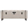 Bancos de almacenamiento 3 piezas madera y acero 112x37x45 cm de vidaXL, Bancos para recibidores y almacenamiento - Ref: Foro...