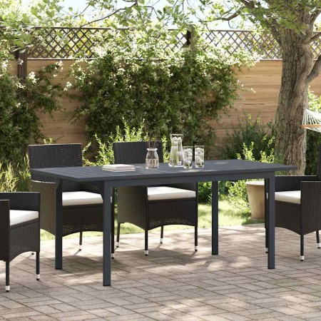 Mesa de Patio Antracita 180 x 80 x 74 cm en Mesas de jardín | Comprar online en Foru.es