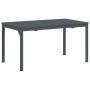Mesa de Patio Antracita 180 x 80 x 74 cm en Mesas de jardín | Comprar online en Foru.es